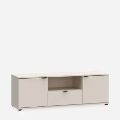 FORTE Szafka RTV GANYMEDE jasny beż