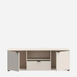 FORTE Szafka RTV GANYMEDE jasny beż