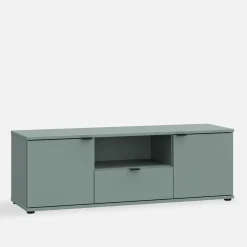 FORTE Szafka RTV GANYMEDE szałwia