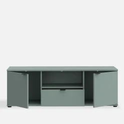 FORTE Szafka RTV GANYMEDE szałwia