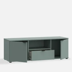 FORTE Szafka RTV GANYMEDE szałwia