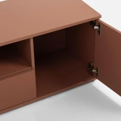 FORTE Szafka RTV GANYMEDE terracotta