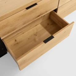 Szafki Rtv|Szafki|inny Szafka RTV loftowa z oświetleniem NAPOLI