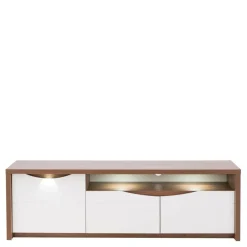 FORTE Szafka RTV SAINT TROPEZ z oświetleniem