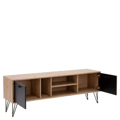 Szafki Rtv|Szafki|FORTE Szafka RTV szeroka z wysokimi nóżkami NEYLE