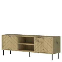 Szafki Rtv|Exline Szafka RTV w jodełkę ART