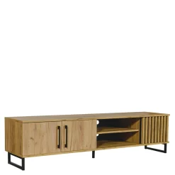 Szafka RTV z lamelami MALMO 183 cm