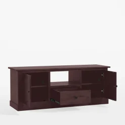 Szafki Rtv|Szafki|inny Szafka RTV z litego drewna PAOLA brzoza mahoń, 150 cm