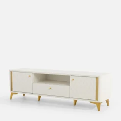 FORTE Szafka RTV z oświetleniem FORREST HILLS 160,4 cm