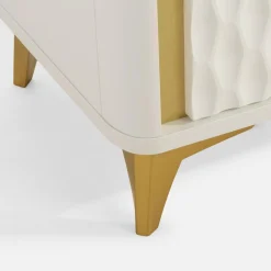 Szafki Rtv|Szafki|FORTE Szafka RTV z oświetleniem FORREST HILLS 140,4 cm