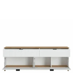 Szafka RTV z ryflowanym frontem PLISSEE 183,8 cm