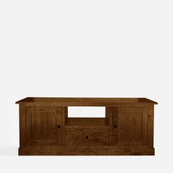 Szafki Rtv|Szafki|inny Szafka RTV z szufladą lite drewno szerokość 150 cm STELLA dąb rustykalny