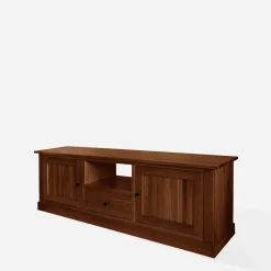 inny Szafka RTV z szufladą lite drewno STELLA dąb koniakowy