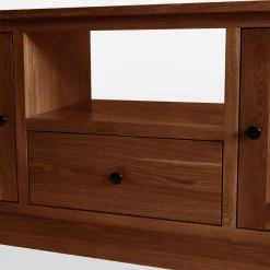 inny Szafka RTV z szufladą lite drewno STELLA dąb koniakowy