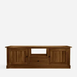 inny Szafka RTV z szufladą lite drewno STELLA dąb rustykalny