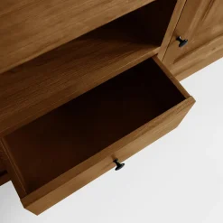 inny Szafka RTV z szufladą lite drewno STELLA dąb rustykalny