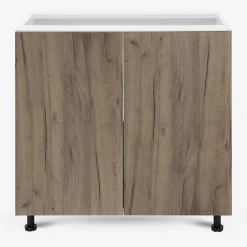 Szafka stojąca BASIC PLUS BP/D80 dark rockfort hickory