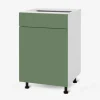 inny Szafka stojąca z szufladą BASIC PLUS BP/D50SR1 smoke green