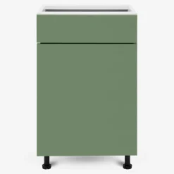 inny Szafka stojąca z szufladą BASIC PLUS BP/D50SR1 smoke green
