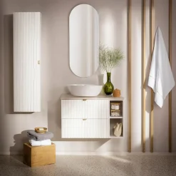 Szafki Umywalkowe|Szafki Umywalkowe|inny Szafka umywalkowa biały mat BELT 60 cm