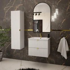 Szafki Umywalkowe|Szafki Umywalkowe|inny Szafka umywalkowa biały mat BELT 60 cm