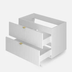 inny Szafka umywalkowa biały mat BELT 80 cm