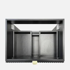 inny Szafka umywalkowa czarny mat BELT 60 cm