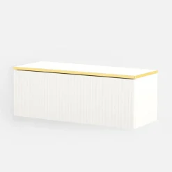 Szafki Rtv|Szafki|Exline Szafka wisząca biała GOLD 80 cm