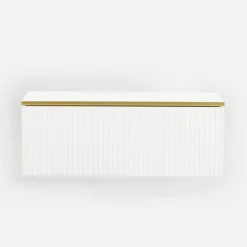 Szafki Rtv|Szafki|Exline Szafka wisząca biała GOLD 80 cm