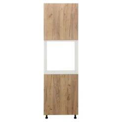 Szafka wysoka pod piekarnik BASIC PLUS BP/D60SP dąb craft złoty