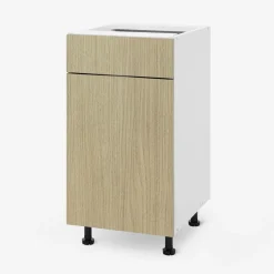 Szafki Kuchenne| Szafka z szufladą BASIC PLUS BP/D40S1 sand barbera oak