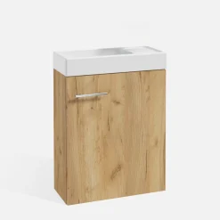 inny Szafka z umywalką dąb złoty KIM 51 cm