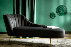 Szezlongi| Szezlong czarny VALUTA