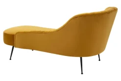 Szezlongi| Szezlong musztardowy VALUTA