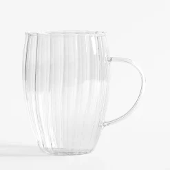 inny Szklanka ryflowana z uchem 500 ml