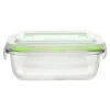 Pojemniki Na Żywność| Szklany pojemnik na żywność z pokrywką FRIGO 370 ml