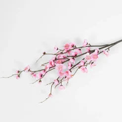 inny Sztuczna gałązka z różowymi kwiatami 90 CM