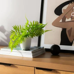 Sztuczne Kwiaty, Rośliny I Gałązki|inny Sztuczna paproć w doniczce 32 cm