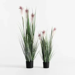 inny Sztuczna trawa pampasowa w doniczce 80 cm