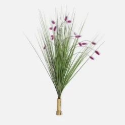 Sztuczne Kwiaty, Rośliny I Gałązki|inny Sztuczna trawa zielono-fioletowa 68 cm