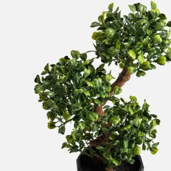 inny Sztuczne drzewko bonsai w czarnej doniczce 32 cm