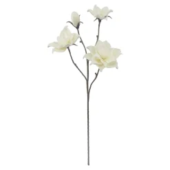 Sztuczne Kwiaty, Rośliny I Gałązki| Sztuczny kwiat biały 95 cm