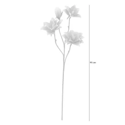 Sztuczne Kwiaty, Rośliny I Gałązki| Sztuczny kwiat biały 95 cm
