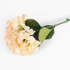 inny Sztuczny kwiat brzoskwiniowy HORTENSJA 65 cm
