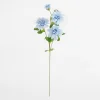 Sztuczne Kwiaty, Rośliny I Gałązki|inny Sztuczny kwiat dalia niebieski 70 cm