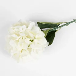 Sztuczne Kwiaty, Rośliny I Gałązki|inny Sztuczny kwiat HORTENSJA biały 65 cm