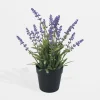 Sztuczne Kwiaty, Rośliny I Gałązki|inny Sztuczny kwiat lawendy w doniczce 26 cm