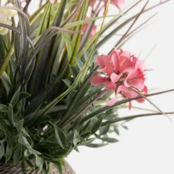 Sztuczne Kwiaty, Rośliny I Gałązki|inny Sztuczny kwiat w doniczce fioletowy 35 cm