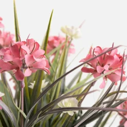 Sztuczne Kwiaty, Rośliny I Gałązki|inny Sztuczny kwiat w doniczce fioletowy 35 cm