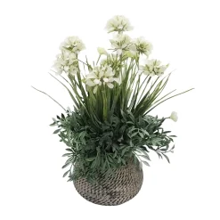 Sztuczne Kwiaty, Rośliny I Gałązki| Sztuczny kwiat w doniczce 35 cm